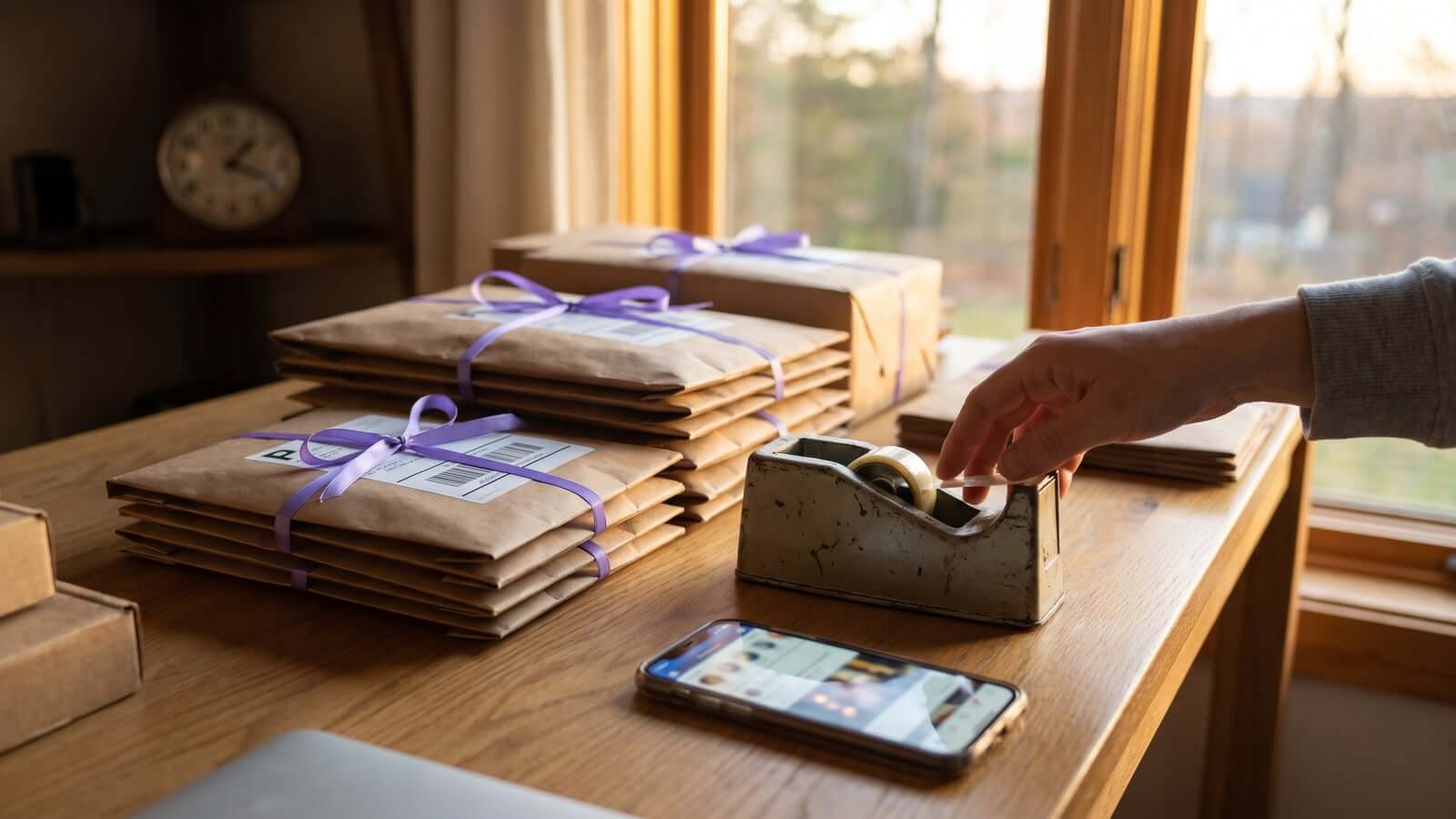 No Time for Social Media? A Realistic Posting System for Solo Store Owners